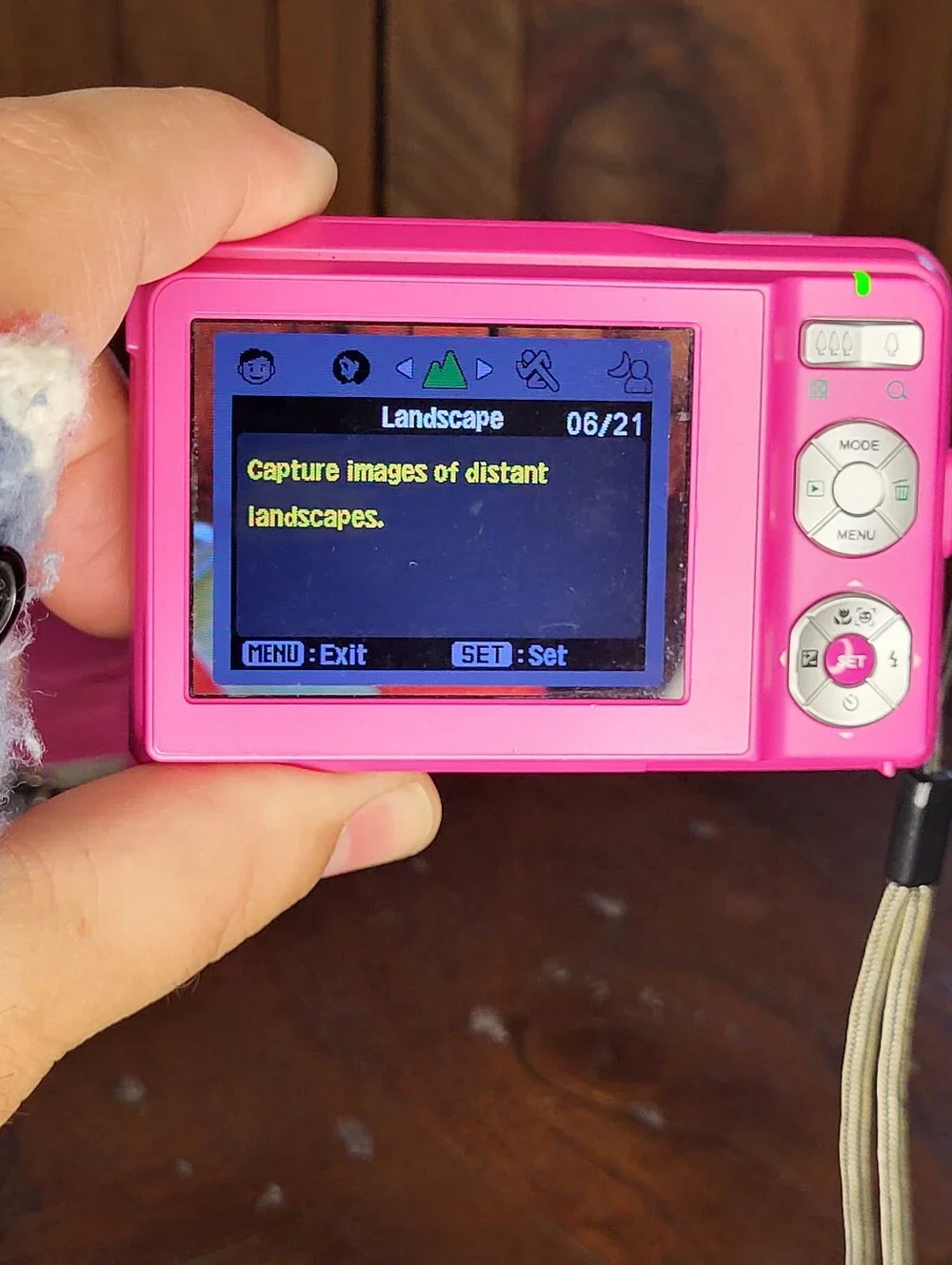 VPC-S10BS Pink 10MP Compact Digital Camera